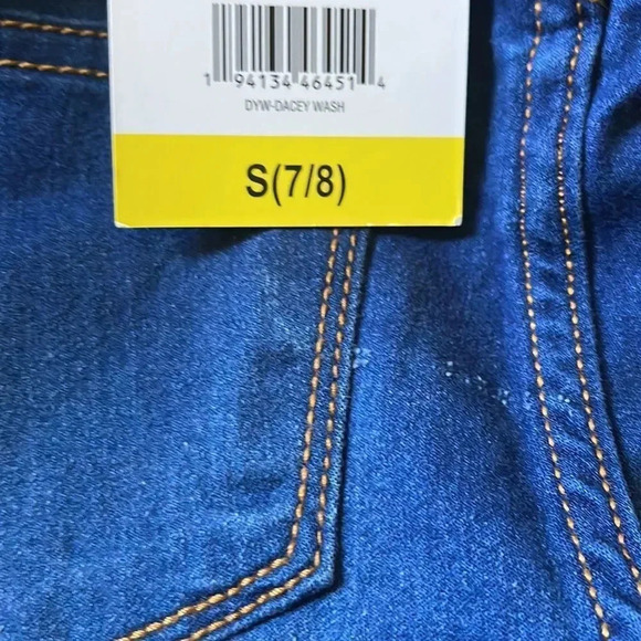 Vigoss youth Jean Bermuda shorts XSmall Small Medium Large Glitter waist - Picture 8 of 10